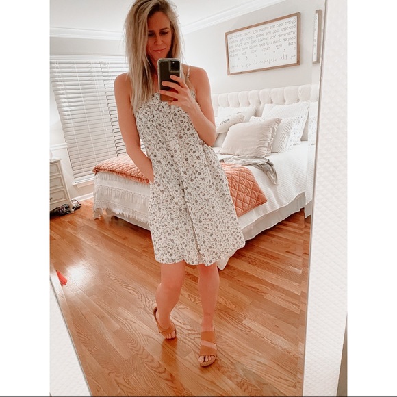 GAP Blue and White Floral Sundress Size Small NWOT - Picture 2 of 6